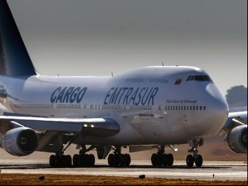 O Boeing 747 mantido em Buenos Aires sob investigação judicial  foi comprado há um ano da companhia aérea iraniana Mahan Air pela subsidiária Emtrasur da venezuelana Conviasa